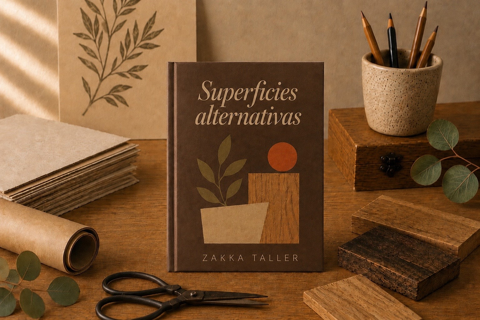 Mockup del bonus Guía de superficies alternativas