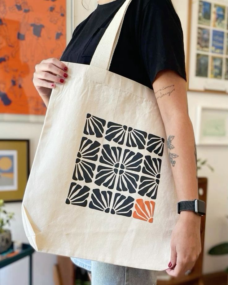 Bolsa estampada de Martina
